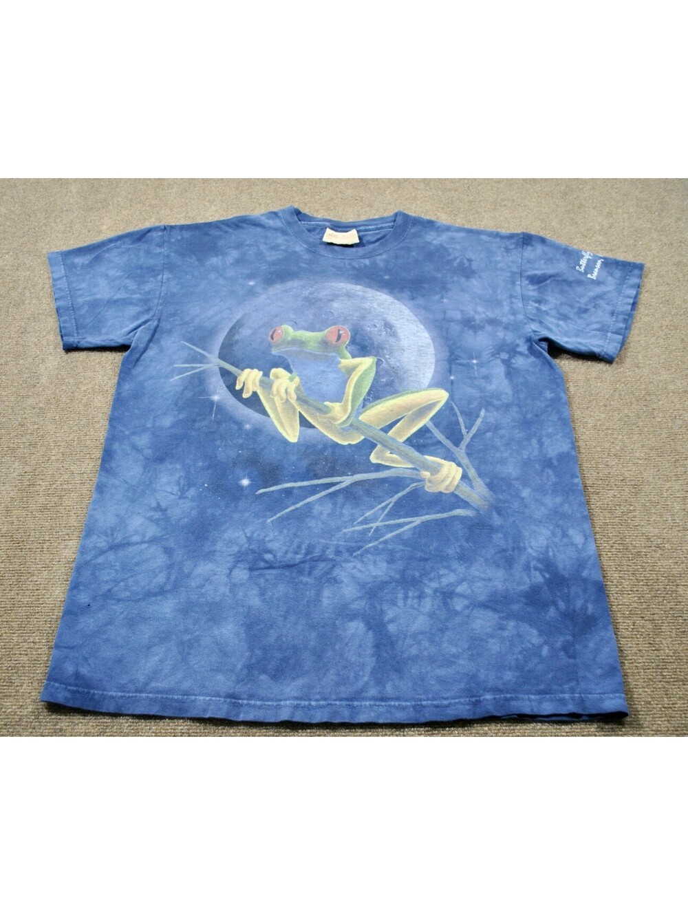 Tree Frog Amphibian The Mountain Blue Vintage Missouri Butterfly Palace Large